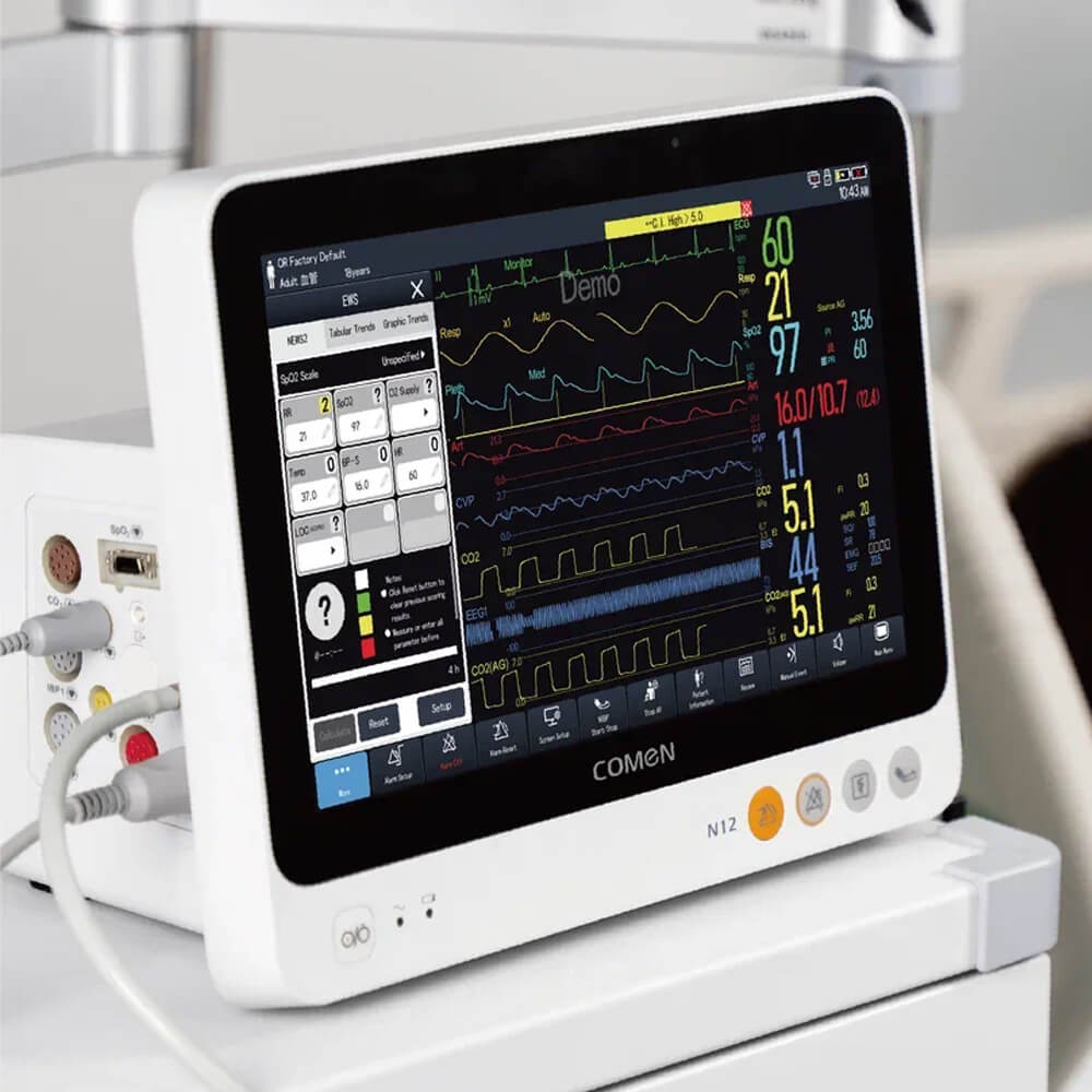 Прикроватный монитор пациента Comen N12
