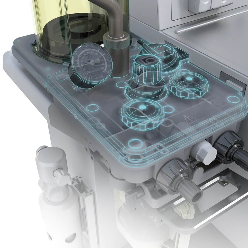 Наркозный дыхательный аппарат COMEN AX900