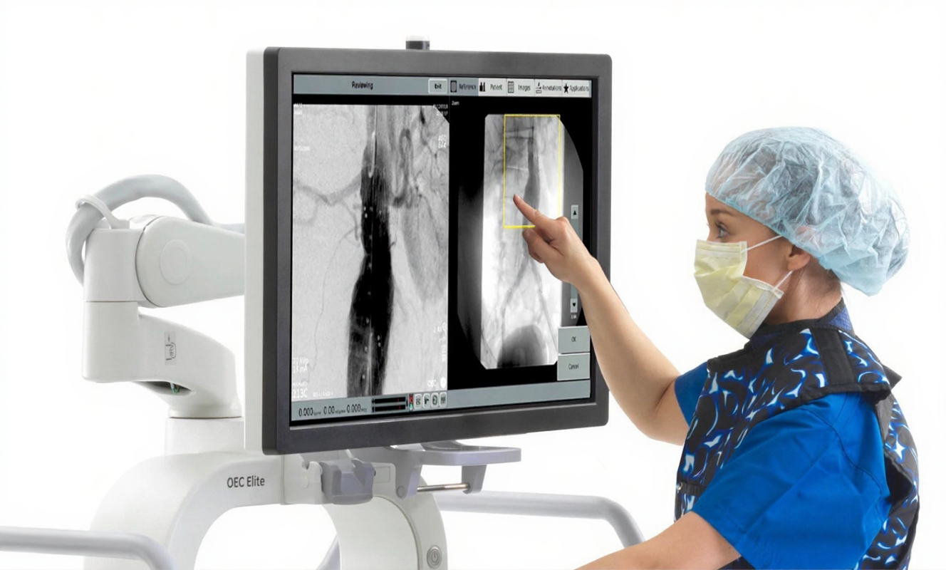 Мобильная С-дуга GE Healthcare OEC Elite CFD