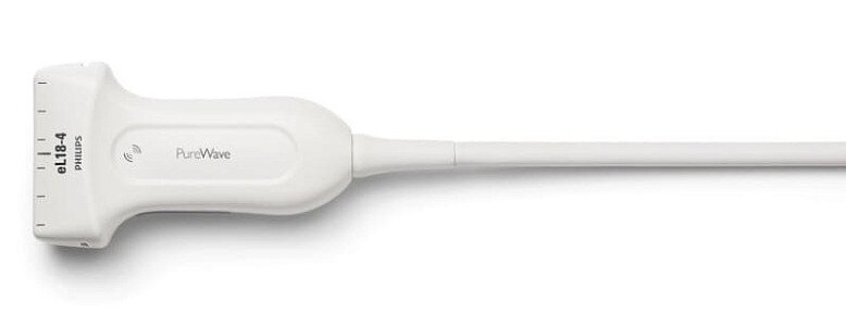 Линейный матричный монокристальный датчик Philips eL18-4 EMT