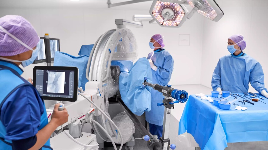 Мобильная С-дуга Philips Zenition 50 с усилителем изображения