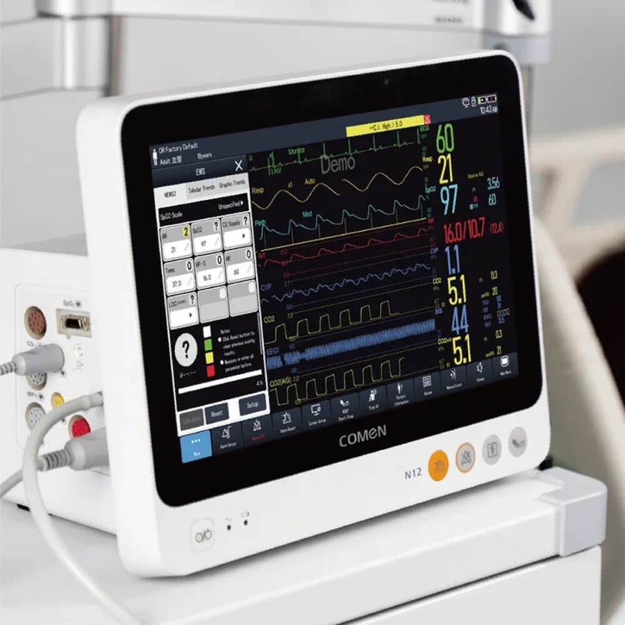 Прикроватный монитор пациента Comen N12