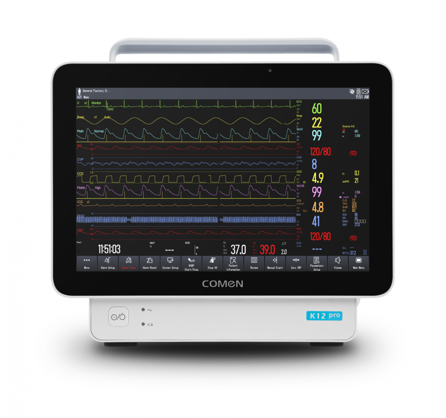 Фото Монитор пациента переносной COMEN K12 Pro