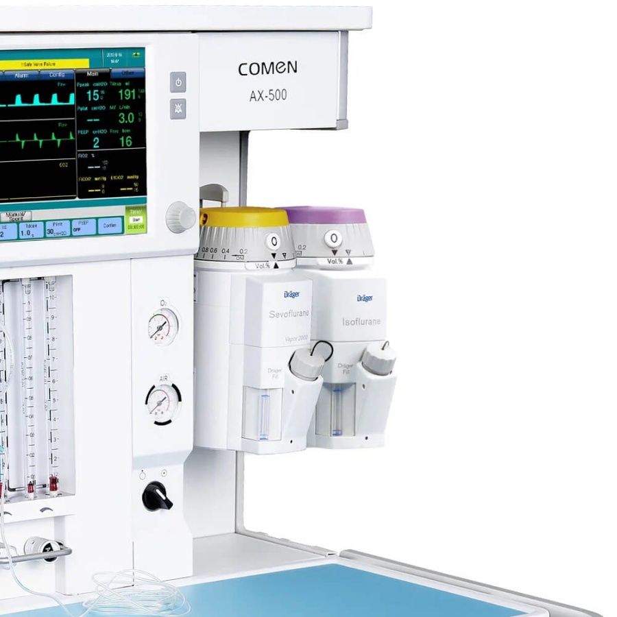 Наркозный дыхательный аппарат COMEN AX500